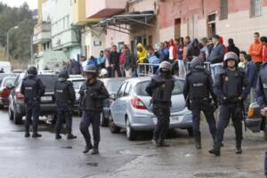 Una de las operaciones antiterroristas desarrolladas en Melilla