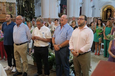 Oración a la Virgen de África de las casas regionales de la ciudad caballa