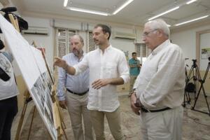 Ayer se presentaron las obras para recuperar el ala norte del Palacio de la Asamblea y en los próximos días se hará lo propio con la parte centro y el ala sur