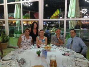 El sábado hubo una cena para los socios y simpatizantes