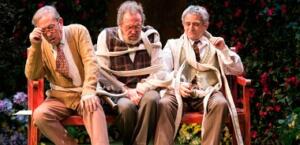 Los tres protagonistas de la divertida comedia