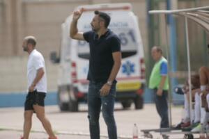 Manolo Herrero considera que sus futbolistas se sintieron “mucho más cómodos tras los primeros quince minutos”