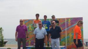 Álvaro Martín se subió a lo más alto del podio en la categoría cadete