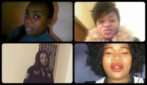 La ONG Caminando Fronteras ha difundido esta imagen de cuatro de las mujeres que habrían muerto el jueves