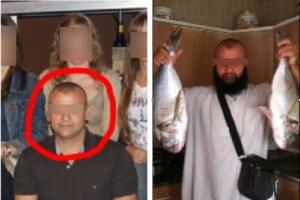 A la izquierda, vemos al melillense hace tres años en un acto de su partido con la que era su esposa, la barcelonesa Ana S.M. A la derecha, una imagen reciente de Hafid, que cambió su vestimenta y se dejó una poblada barba