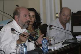 El consejero de Coordinación y Medio Ambiente, Manuel Ángel Quevedo