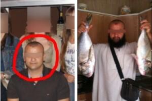 Hafid Mohamed, en estas imágenes tras el cambio protagonizado de vestimenta y fisionomía, como la túnica más propia de países musulmanes de Asia y una poblada barba desaliñada
