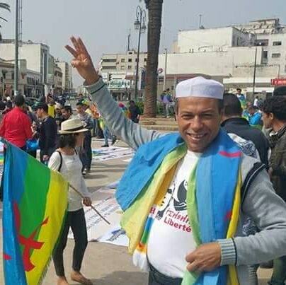 Sekkouti es defensor de los derechos de los imazighen en Argelia y huyó a Melilla a pedir asilo
