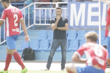 El entrenador de la U.D. Melilla se mostró optimista y cree que van a mejorar en el aspecto ofensivo