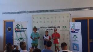 Azul Sánchez, en lo más alto del podio en la categoría Sub-13