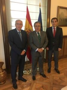 Imbroda, junto a Juan Ignacio Zoido y José Antonio Nieto