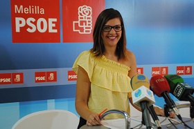 Sabrina Moh, representante de la gestora del PSOE local