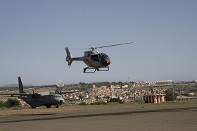 Helicópteros tipo colibrí EC120 participarán en las maniobras