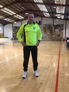 Pepe Andújar, entrenador del Torreblanca Melilla