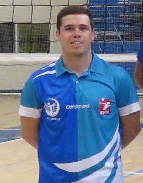 David Sánchez Flor, entrenador del Club Voleibol Melilla