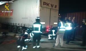 Los Bomberos evaluaron la situación antes de decidir que iban a usar una radial eléctrica