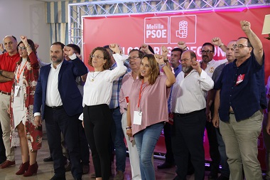 El PSOE puso ayer el broche a su XIII Congreso Regional con la presencia de José Luis Ábalos