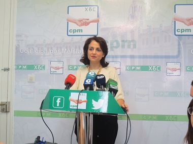 La diputada de CPM y vicepresidenta segunda de la Asamblea, Dunia Almansouri