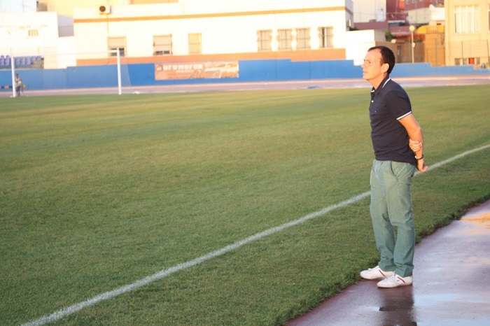 Alberto González, entrenador del C.D. El Ejido 2012