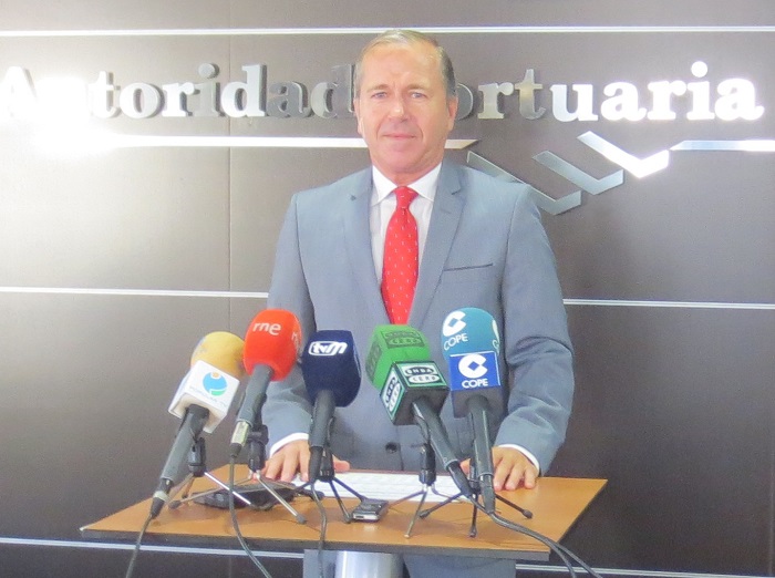 El presidente de la Autoridad Portuaria de Melilla, Miguel Marín