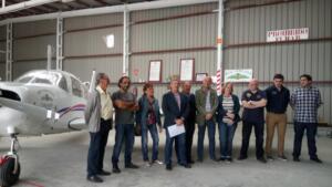 Momento del acto celebrado en la capital maña por los melillenses residentes en Zaragoza