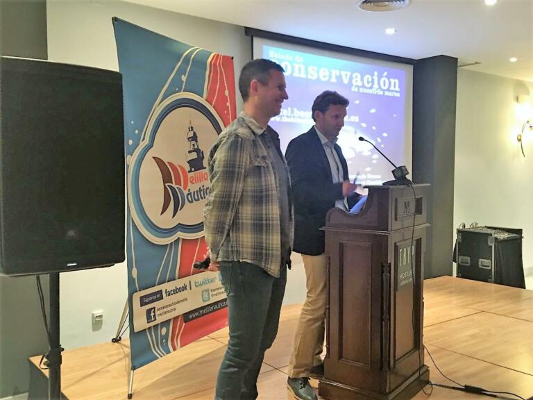 Antonio Aguilar, a la derecha, ofrecerá una ponencia en el Colegio Español Lope de Vega en la vecina Nador