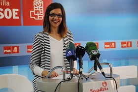 Sabrina Moh, , secretaria de Organización del PSOE local