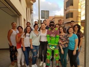 Grupo de alumnos de Enfermería