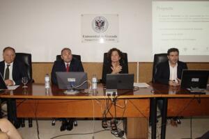 Artur Schmitt, Juan Antonio Marmolejo, Pilar Aranda y Miguel Ángel Montero