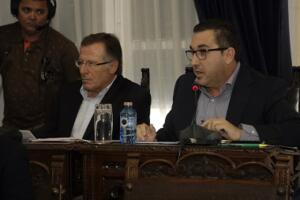 Los diputados de Cs, Eduardo de Castro y Luis Escobar