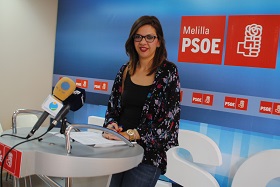 La secretaria de Organización del PSOE local, Sabrina Moh