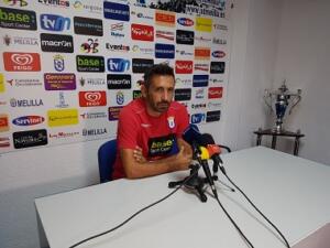 Manolo Herrero, entrenador de la U.D. Melilla