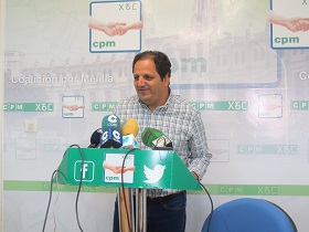 El portavoz de Coalición por Melilla (CPM) en la Asamblea, Hassan Mohatar