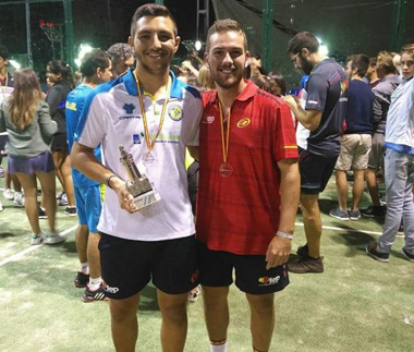Jesús Moya y Pablo Castillo, campeones del mundo