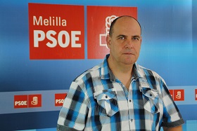 El secretario ejecutivo del PSOE de Melilla, Alfonso Heredia