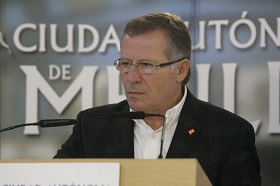 El coordinador de C's Melilla, Eduardo De Castro