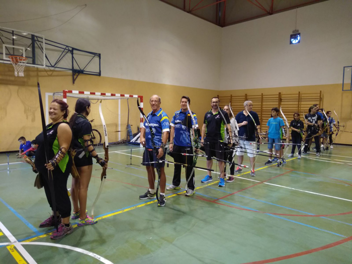Los arqueros melillenses se dieron cita en las instalaciones del Club Arqueros Estopiñán