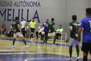 Moha, jugador del conjunto melillense