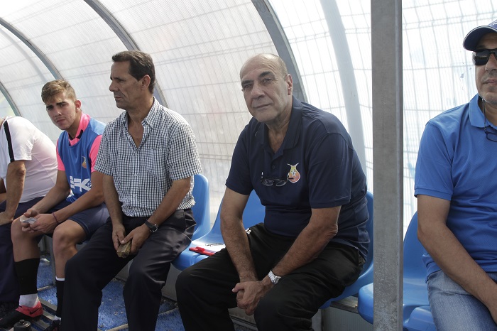 Felipe Sánchez, entrenador del Melistar, destaca el buen partido de su equipo en Martos