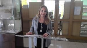 Sonia Gil, directora de la Biblioteca Pública