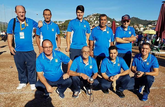 Equipo Masculino del Club Petanca Melilla