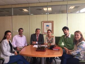 Momento del encuentro entre INGESA y FEAFES