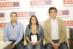 Miembros de la Federación de Sanidad y Sectores Sociosanitarios de CCOO