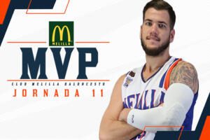 Fran Guerra, jugador del Melilla Baloncesto