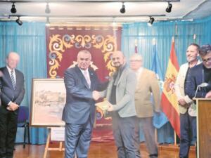 José González entrego el Premio de Pintura