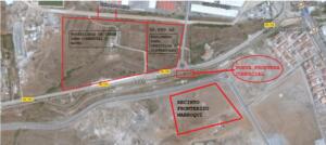 Este es el croquis que plantea Acsemel del quinto y nuevo puesto fronterizo de Melilla para solucionar el problema actual que aqueja los puestos fronterizos de nuestra ciudad