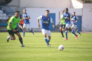 Zelu, jugador de la U.D. Melilla