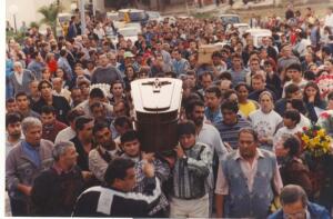 Los sepelios de las víctimas fueron multitudinarios