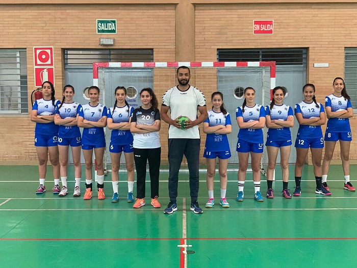 Faisal Mohamed, jugador del Club Voleibol Melilla
