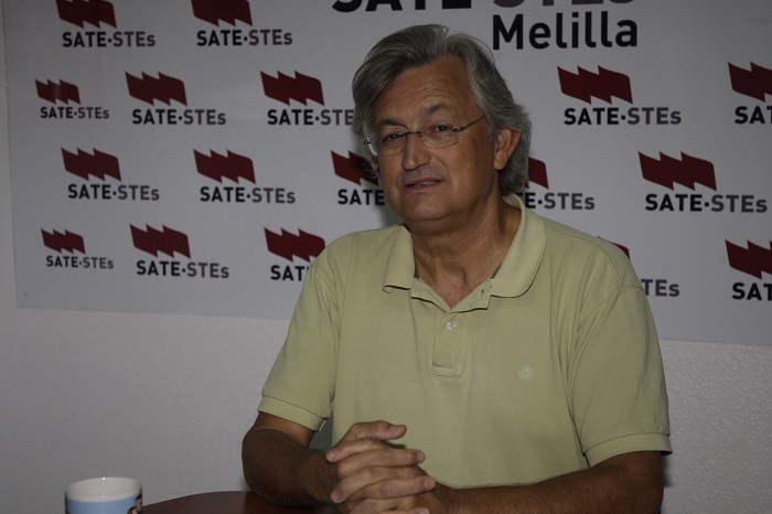 El miembro del Secretariado de SATE-STEs, José Luis López Belmonte